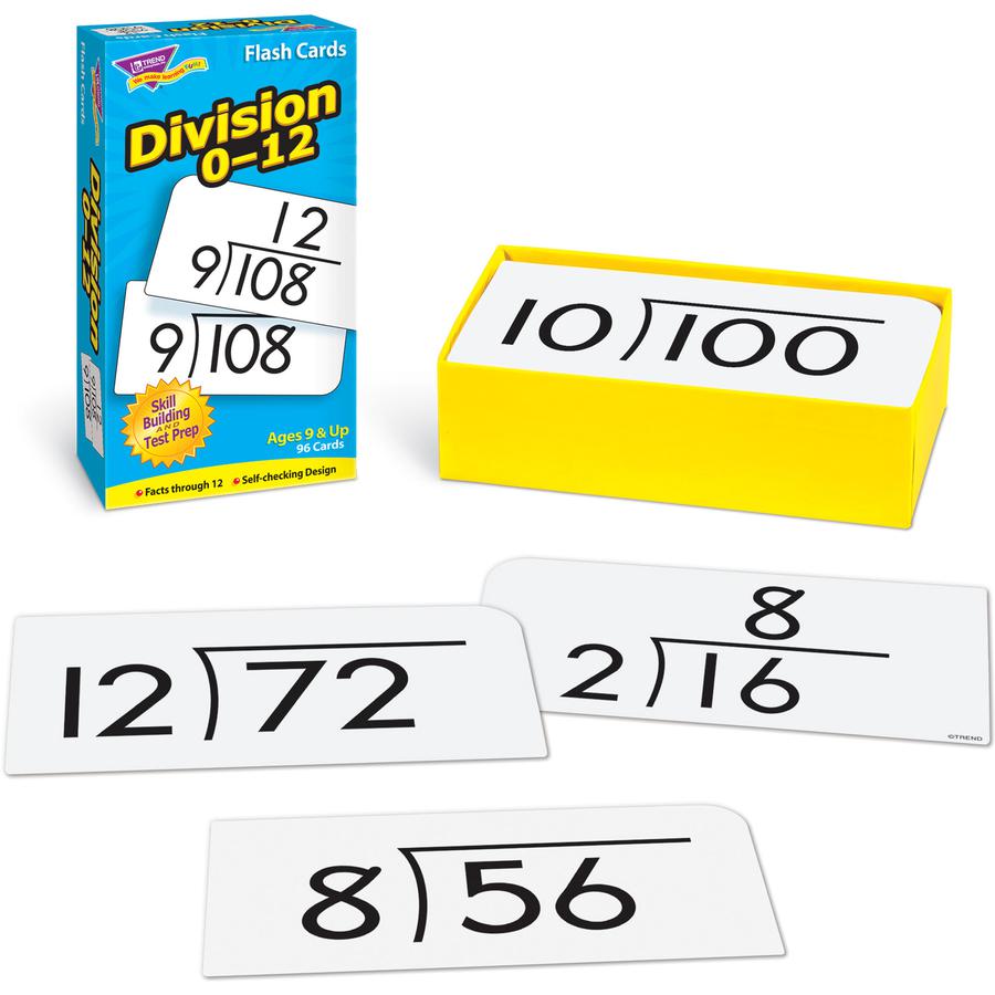 Trend Division 0-12 Flash Cards - Educational - 1 / Box. Picture 8