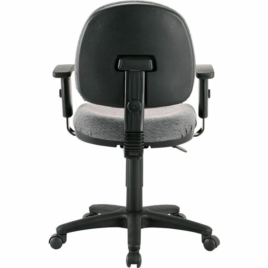 Lorell Millenia Series Pneumatic Adjustable Task Chair - Gray Seat - 1 Each. Picture 5