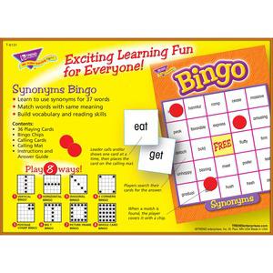 Trend Synonyms Bingo Game - Theme/Subject: Learning - Skill Learning: Language - 9-13 Year. Picture 2