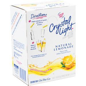 Crystal Light Crystal Light On-The-Go Mix Lemonade Sticks - Powder - 0.17 oz - 30 / Box. Picture 3