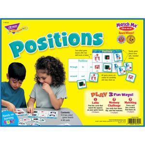 Trend Positions Match Me Games - Educational - 1 to 8 Players - 1 Each. Picture 2