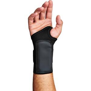 Ergodyne ProFlex 4000 Single-Strap Wrist Support - Right-handed - Black - 1 Each. Picture 2