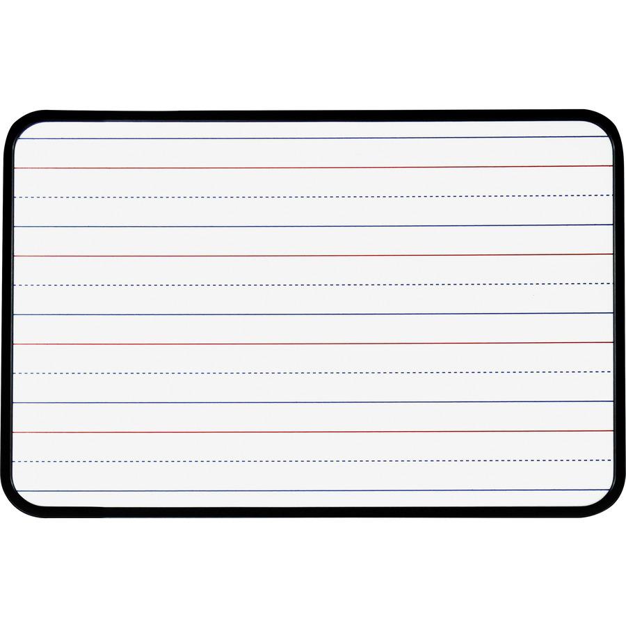 Sparco Dry-erase Lap Boards - 11" (0.9 ft) Width x 8" (0.7 ft) Height - White Surface - Plastic Frame - Rectangle - Magnetic - 24 / Box. Picture 5
