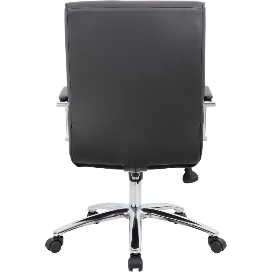 Boss Conf Chair, Black - Black - 1 Each. Picture 9