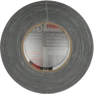 3M Gaffers Cloth Tape - 54.60 yd Length x 1.90" Width - 11 mil Thickness - Vinyl - 1 / Roll - Black. Picture 3