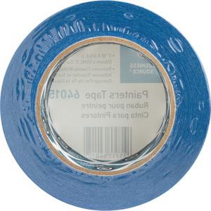 Business Source Multisurface Painter's Tape - 60 yd Length x 1" Width - 5.5 mil Thickness - 2 / Pack - Blue. Picture 10
