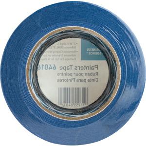Business Source Multisurface Painter's Tape - 60 yd Length x 2" Width - 5.5 mil Thickness - 2 / Pack - Blue. Picture 8
