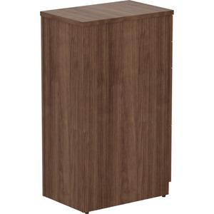 Lorell Relevance Series 4-Drawer File Cabinet - 15.5" x 23.6"40.4" - 4 x File, Box Drawer(s) - Material: Laminate - Finish: Walnut. Picture 4