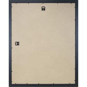Lorell Solid Wood Poster Frame - 22" x 28" Frame Size - Rectangle - Horizontal, Vertical - 1 Each - Black. Picture 2