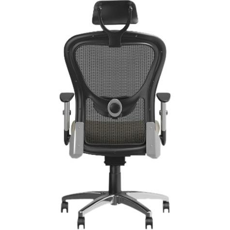 9 to 5 Seating Strata 1580 Task Chair - Mesh Back - High Back - 5-star Base - Latte - 1 Each. Picture 7