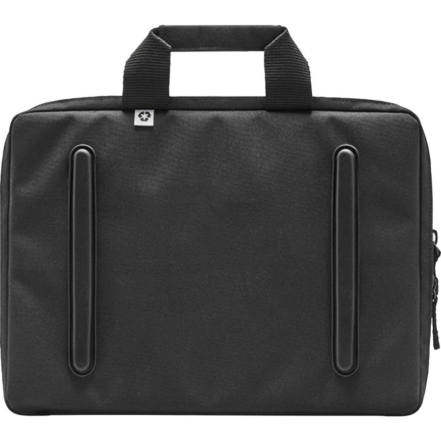 Solo Carrying Case for 11.6" Chromebook, Notebook - Black - Drop Resistant, Bacterial Resistant, Water Resistant - Fabric Body - Handle - 1 Each. Picture 4