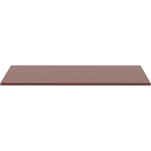 Lorell Revelance Conference Rectangular Tabletop - 59.9" x 47.3" x 1" x 1" - Material: Laminate - Finish: Mahogany. Picture 5
