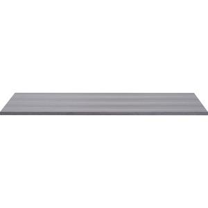 Lorell Revelance Conference Rectangular Tabletop - 59.9" x 47.3" x 1" x 1" - Material: Laminate - Finish: Weathered Charcoal. Picture 3