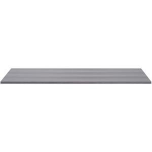 Lorell Revelance Conference Rectangular Tabletop - 71.6" x 47.3" x 1" x 1" - Material: Laminate - Finish: Weathered Charcoal. Picture 7