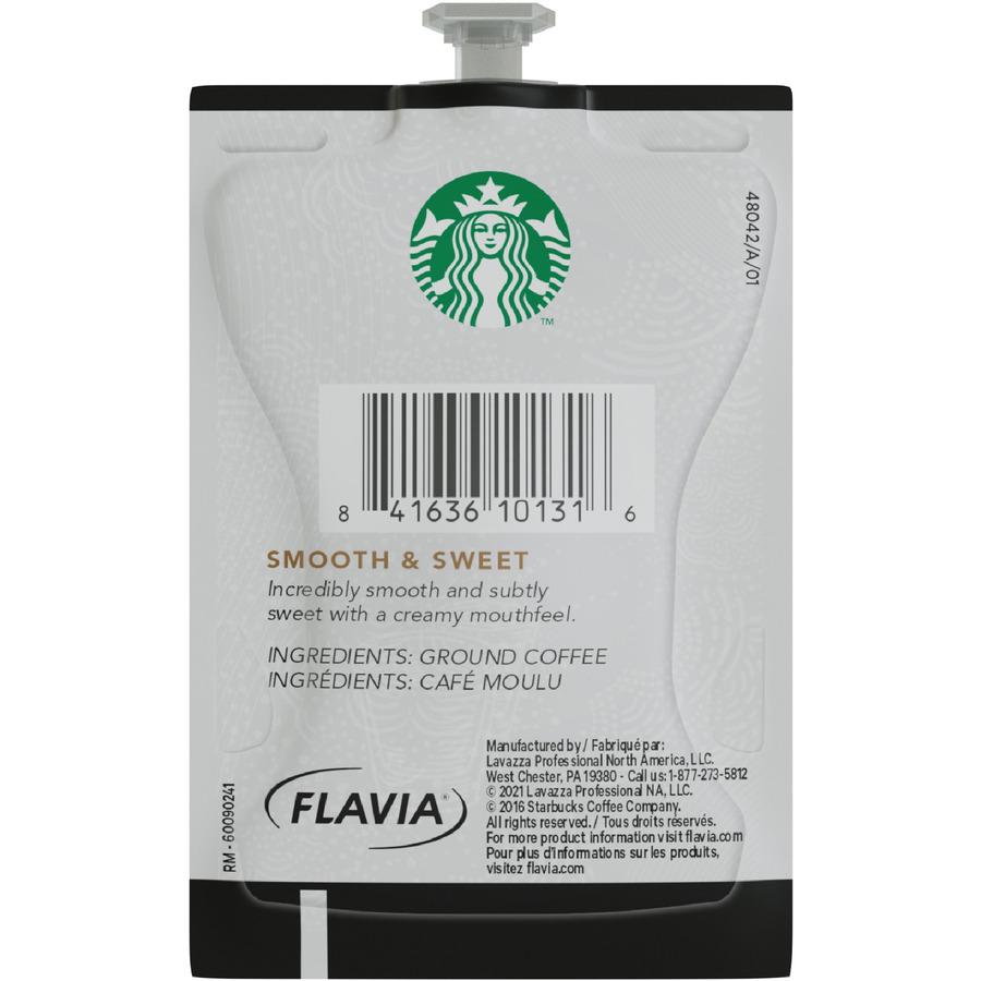 Starbucks Freshpack Espresso Coffee - Compatible with Flavia Barista - Blonde - 72 / Carton. Picture 4