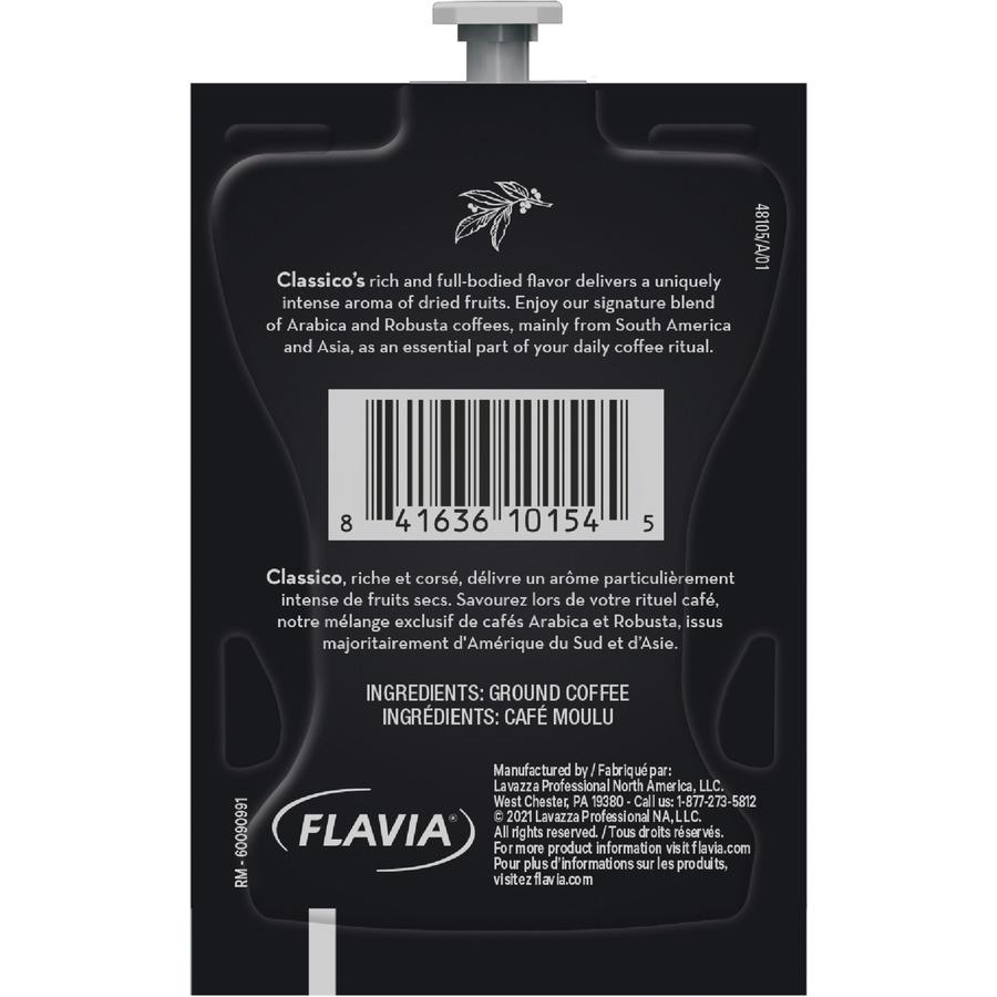 Lavazza Freshpack Classico Coffee - Compatible with Flavia Aroma, Flavia Barista, FLAVIA Creation 600, Flavia Creation 500, Flavia Creation 200, Flavia Creation 150, Flavia Creation 300 - Medium - 0.3. Picture 4