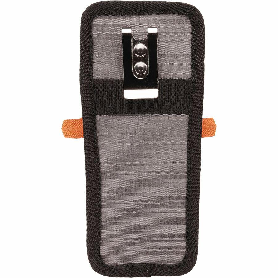 Ergodyne 5541 Carrying Case Rugged (Holster) Bar Code Scanner, Mobile Computer, Pen - Gray - Drop Resistant, Abrasion Resistant - Polyester, Ripstop Body - Belt Clip, Holster - 8.3" Height x 3.5" Widt. Picture 6