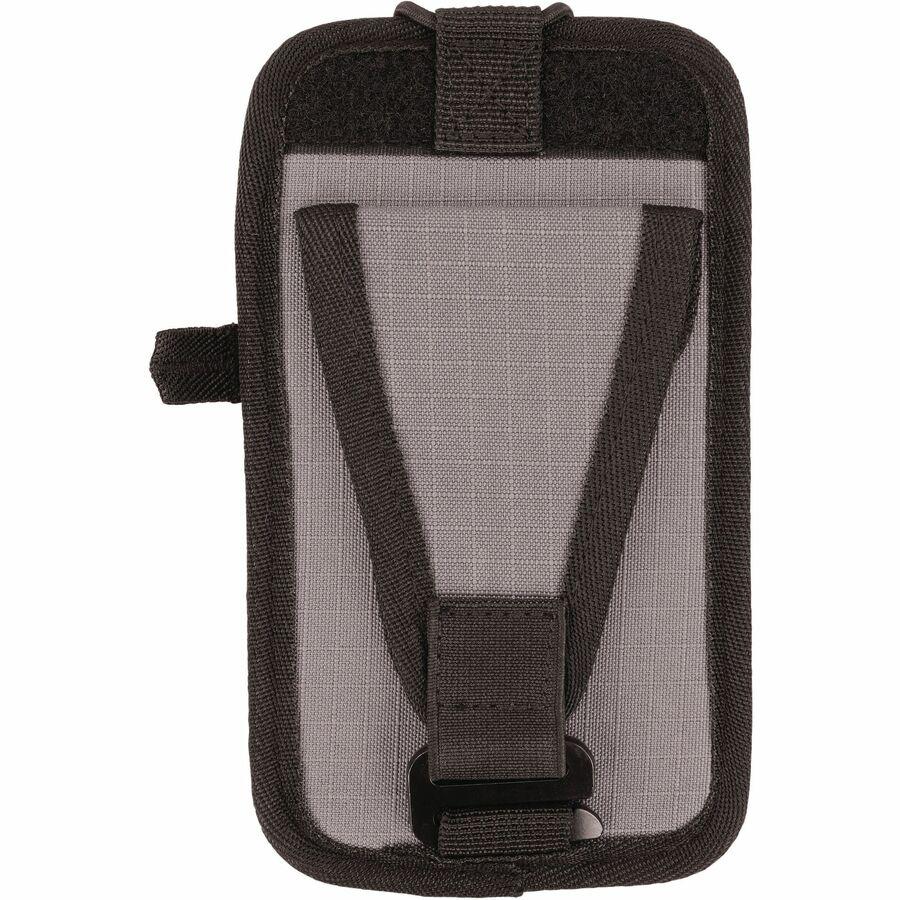 Ergodyne 5542 Carrying Case (Holster) Mobile Computer, Cell Phone, Bar Code Scanner, Pen - Gray - Drop Resistant, Abrasion Resistant, Scratch Resistant, Damage Resistant - Polyester, Elastic - Ripstop. Picture 3