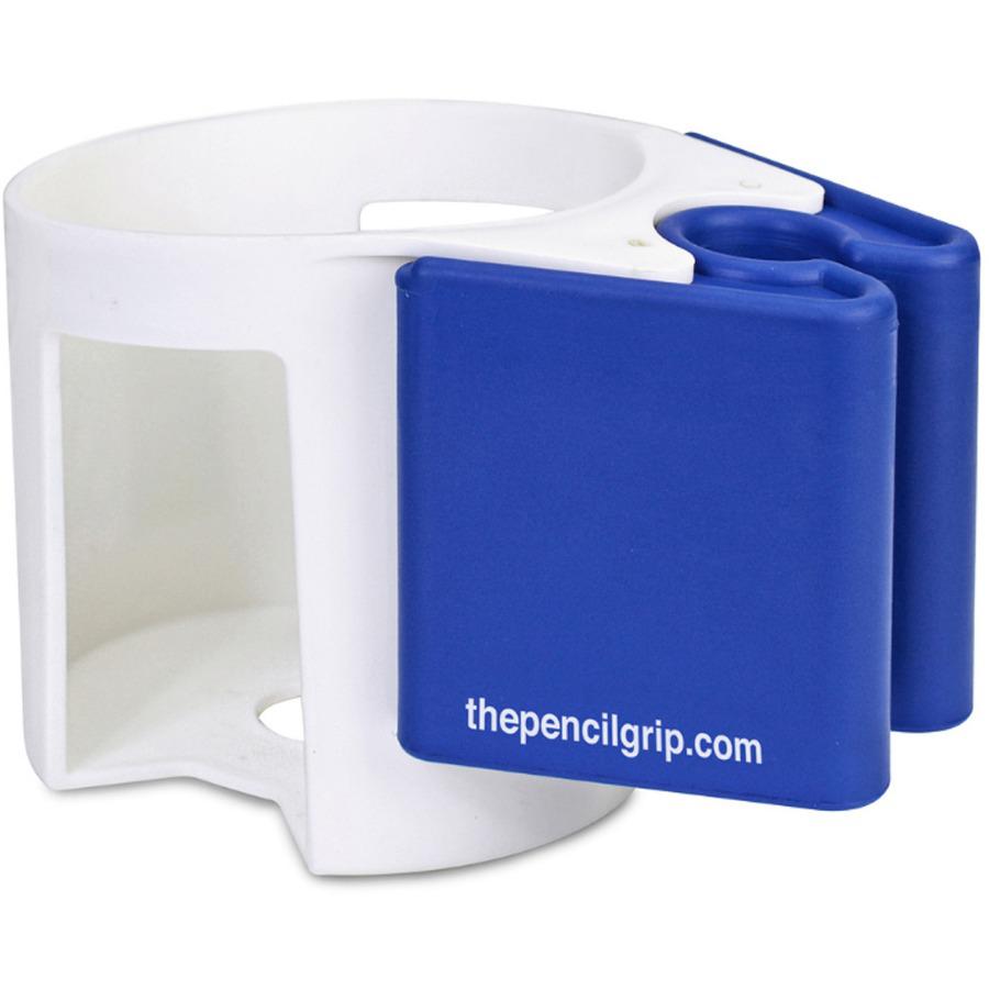 The Pencil Grip Hydro Holder - 1 Each - White, Blue. Picture 6