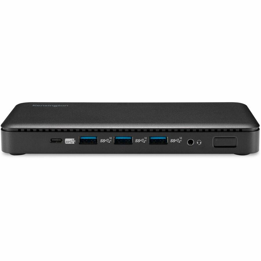 Kensington USB-C Triple Video Docking Station - for Notebook/Monitor - USB Type C - 3 Displays Supported - 4K, Full HD - 3840 x 2160, 1920 x 1080 - USB Type-C - Black - Wired - Windows 10 - 85W. Picture 10