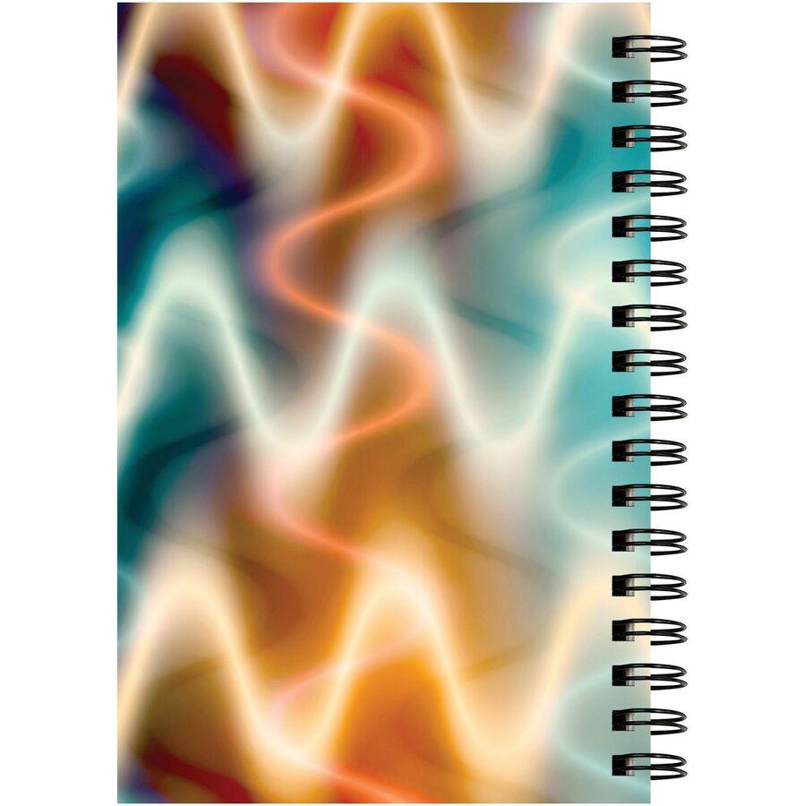 Pacon Fashion Sketch Book - 75 Pages - Spiral - 120 g/m&#178; Grammage - 9" x 6" - Neon Neon Abstract Cover - Acid-free, Perforated, Durable. Picture 5