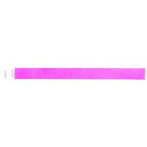 SICURIX Standard Dupont Tyvek Security Wristband - 100 / Pack - 0.8" Height x 10" Width Length - Purple - Tyvek. Picture 7