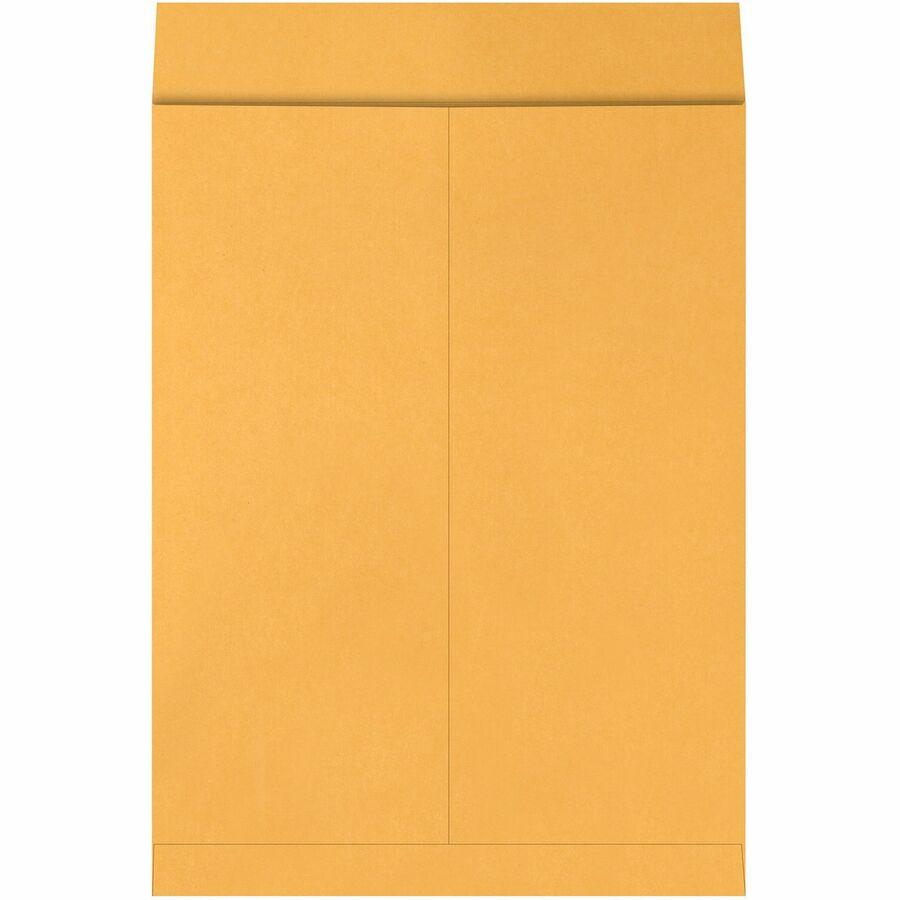 Quality Park 15 x 20 Jumbo Catalog Envelopes - Ungummed - Catalog - 15" Width x 20" Length - 28 lb - Kraft - 25 / Box - Kraft. Picture 5