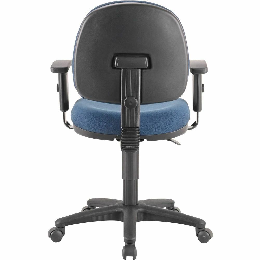 Lorell Millenia Series Pneumatic Adjustable Task Chair - Blue Seat - 1 Each. Picture 4