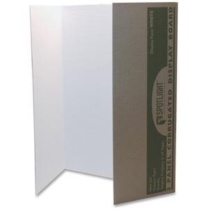 Pacon Presentation Boards - 36" Height x 48" Width - White Surface - 4 / Carton. Picture 5