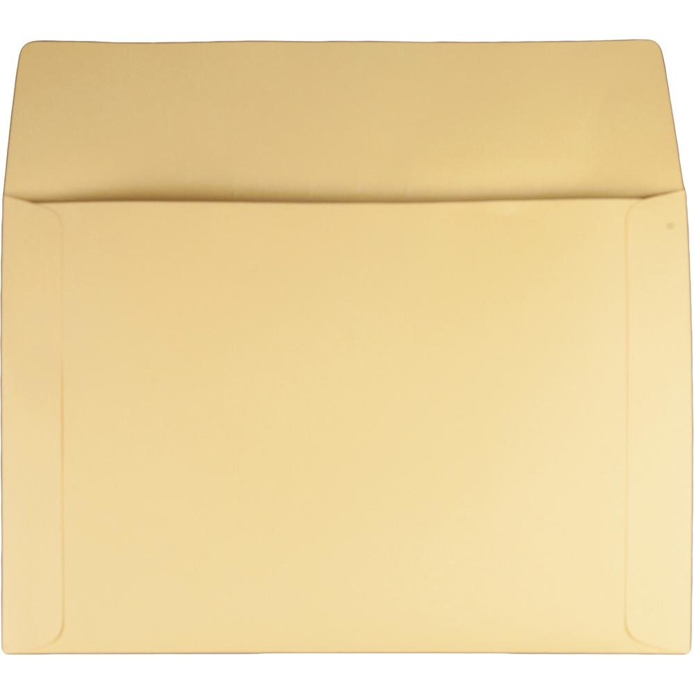 Quality Park Attorney's File Style Fold Flap Envelope - Document - 14 3/4" Width x 10" Length - 100 / Box - Buff. Picture 4