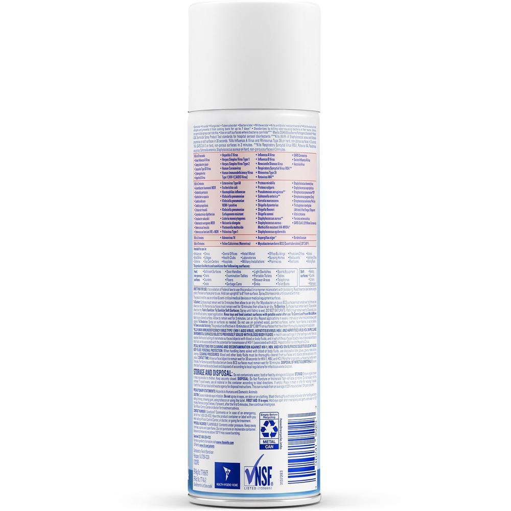 Lysol I.C. Disinfectant Spray - For Hard Surface, Shower, Sink, Toilet, Nonporous Surface, Floor, Wall, Porcelain, Glazed Surface, Plastic, Door Handle, ... - 19 fl oz (0.6 quart) - 12 / Carton - Anti. Picture 2