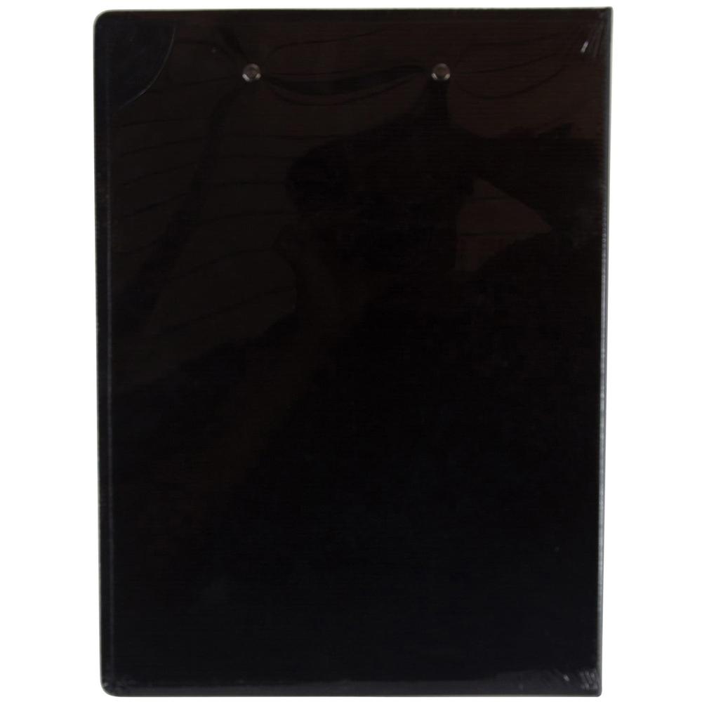 Mobile OPS Unbreakable Recycled Clipboard - 0.50" Clip Capacity - Top Opening - 8 1/2" x 11" - Black - 1 Each. Picture 5