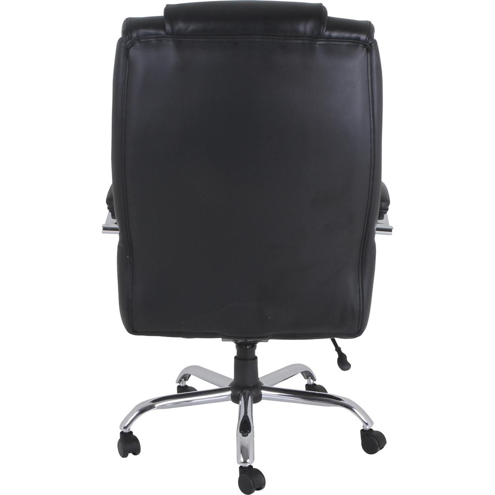 Lorell Big & Tall Chair with UltraCoil Comfort - Black - 1 Each. Picture 8