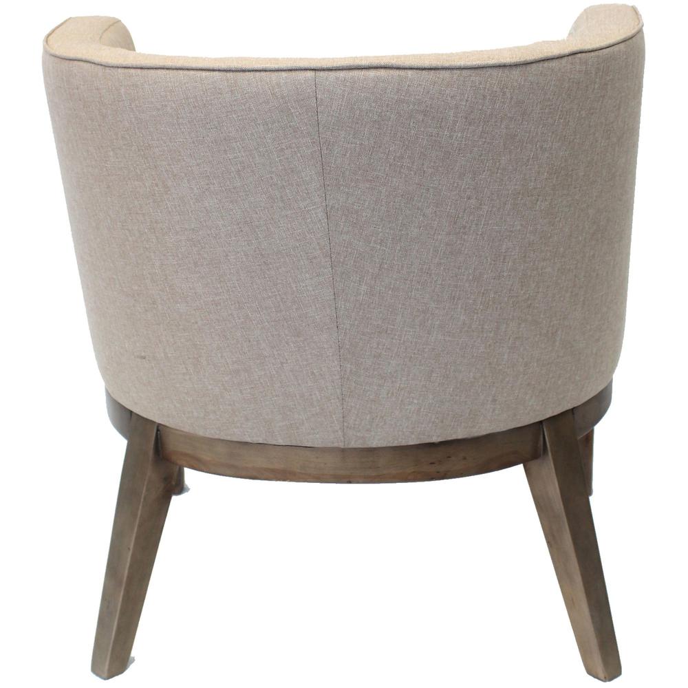 Boss Accent Chair, Beige - Beige - 1 Each. Picture 5