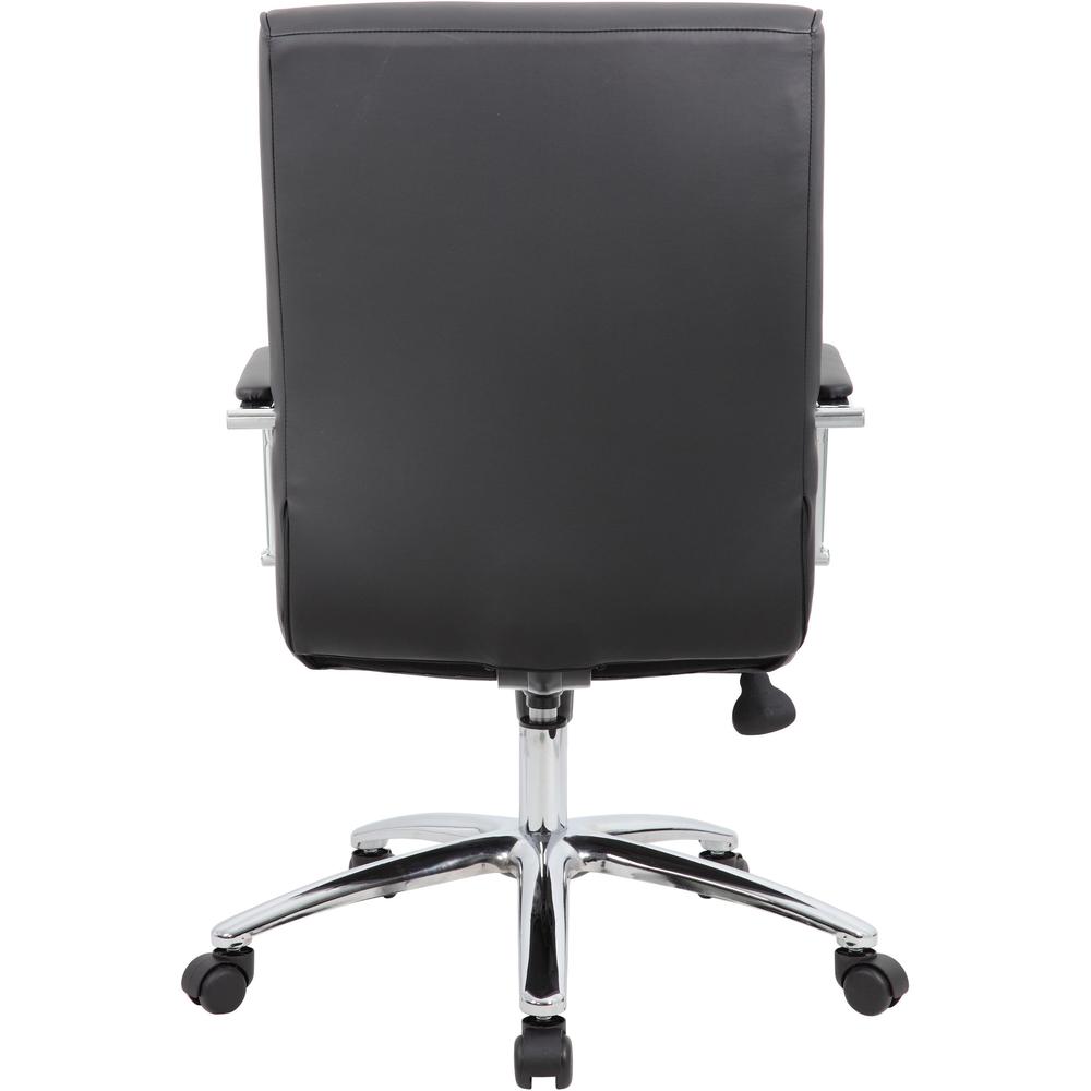 Boss Conf Chair, Black - Black - 1 Each. Picture 8