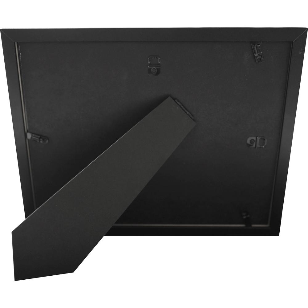 Lorell Certificate Frame - 8.50" x 11" Frame Size - Rectangle - Desktop - Horizontal, Vertical - 1 Each - Black. Picture 2