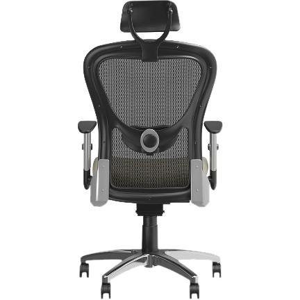 9 to 5 Seating Strata 1580 Task Chair - Mesh Back - High Back - 5-star Base - Latte - 1 Each. Picture 5