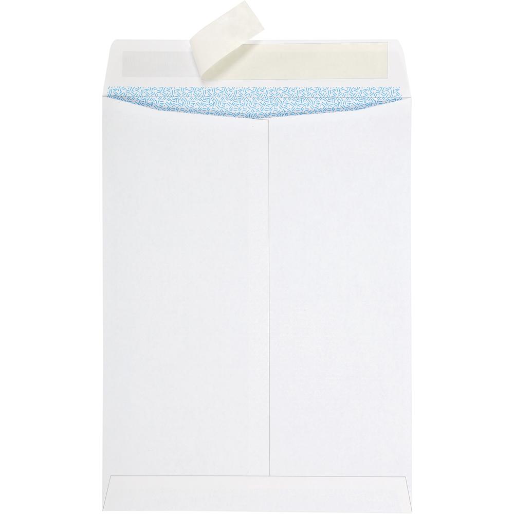 Quality Park Redi Strip Security Mailing Envelopes - Multipurpose - 9" Width x 12" Length - Peel Strip - 100 / Box - White. Picture 6