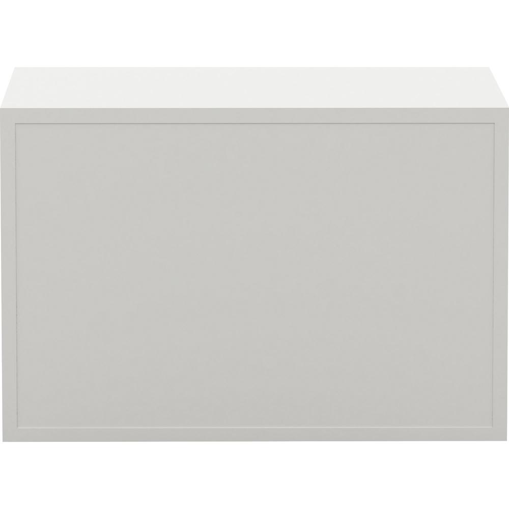 Lorell White Double Cubby Storage Base Adder Unit - 23.6" Width x 17.8" Depth x 15.8" Height - White. Picture 10