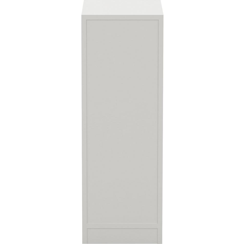 Lorell White Single Cubby/Locker Storage Base - 11.8" Width x 17.8" Depth x 34.4" Height - White. Picture 11