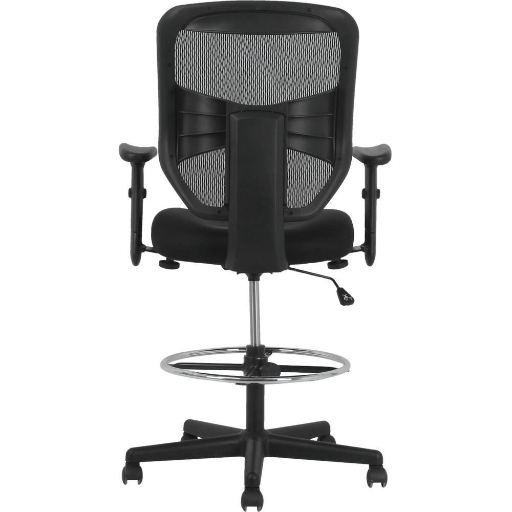HON Prominent Task Chair - Black Fabric Seat - Black Mesh Back - Black Frame - High Back - Armrest - 1 Each. Picture 6