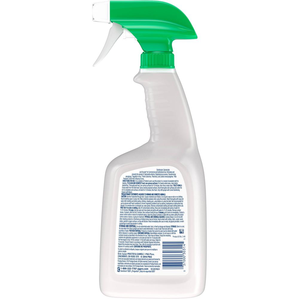 Comet Disinfecting Cleaner Spray - Ready-To-Use Liquid - 32 fl oz (1 quart) - Fresh ScentSpray Bottle - 1 Bottle - Multi. Picture 5