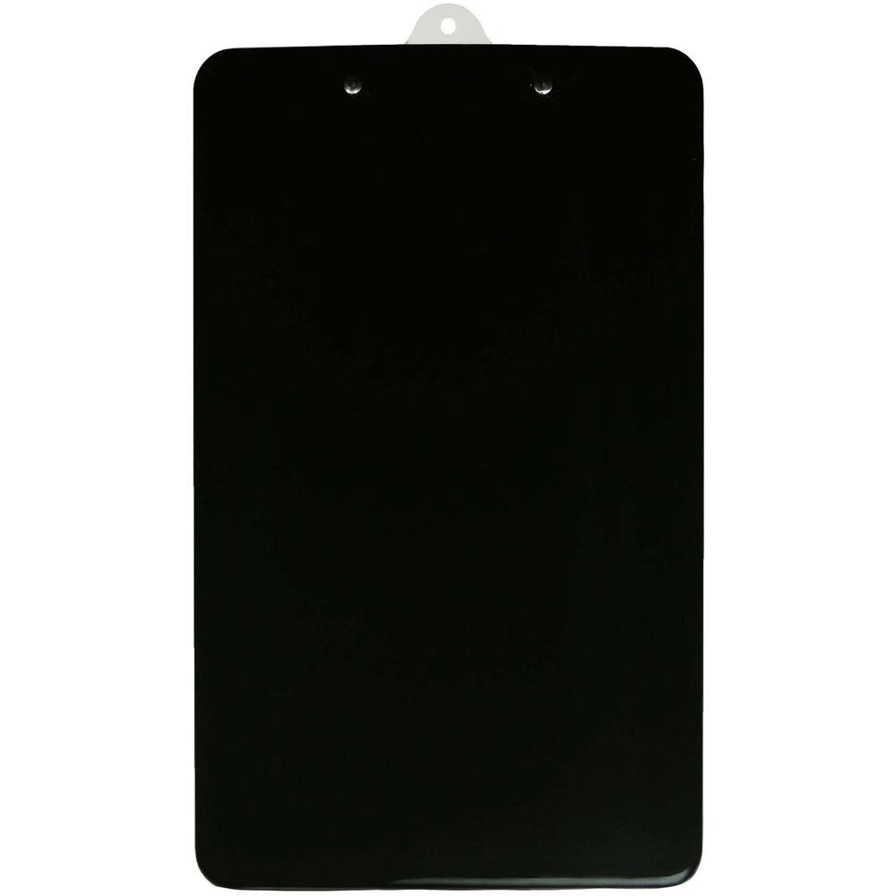 Saunders Antimicrobial Clipboard - 8 1/2" x 11" - Black, White - 1 Each. Picture 4