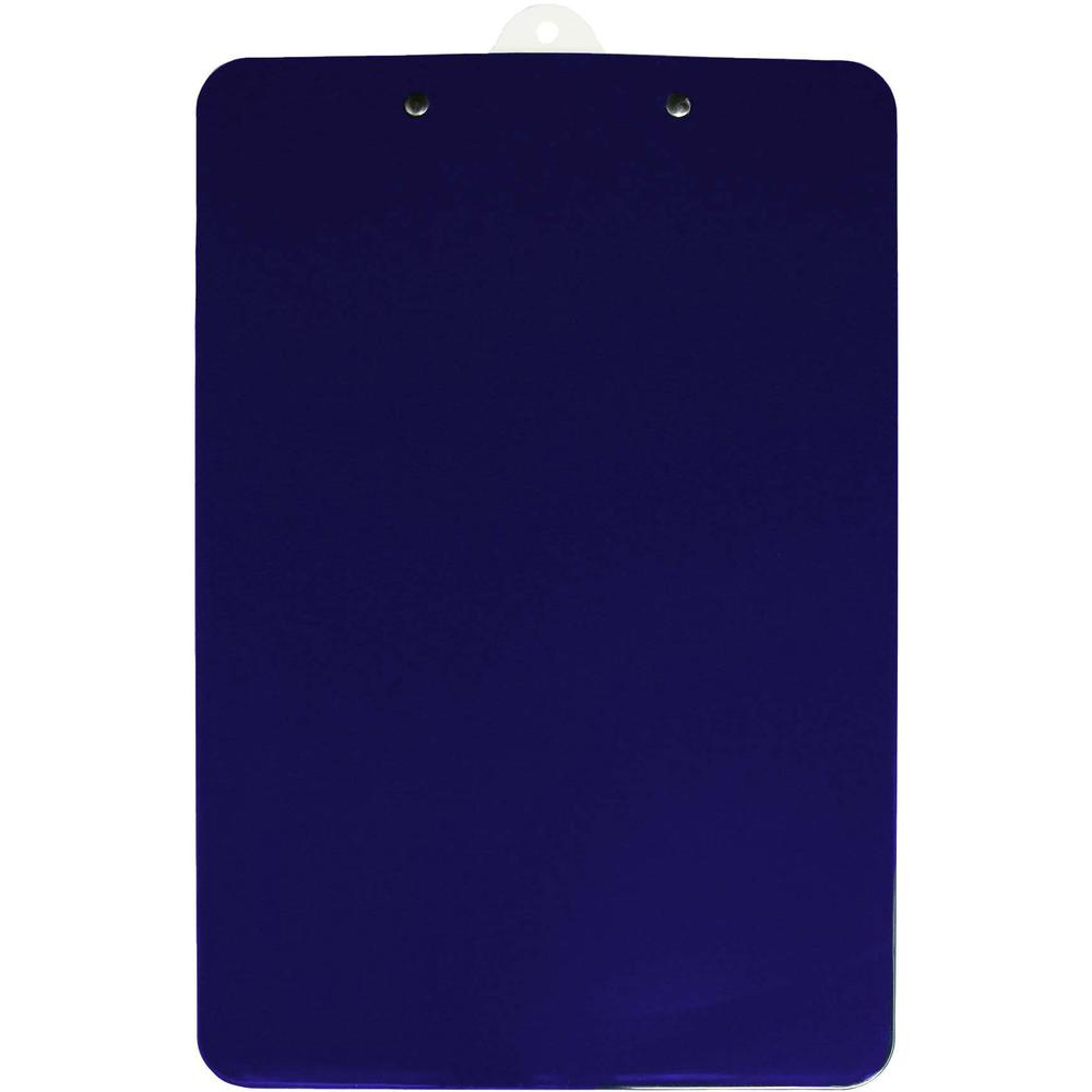 Saunders Antimicrobial Clipboard - 8 1/2" x 11" - Blue - 1 Each. Picture 4