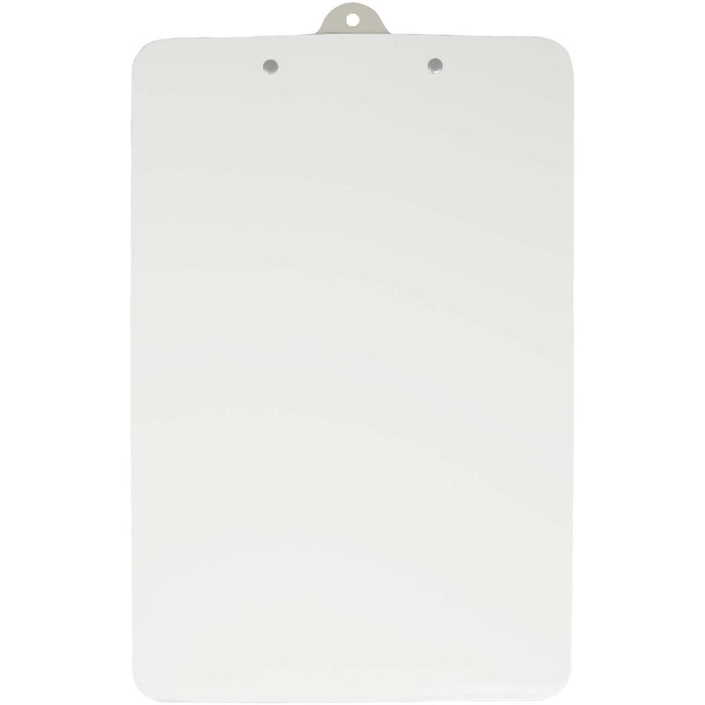 Saunders Antimicrobial Clipboard - 8 1/2" x 11" - White - 1 Each. Picture 5