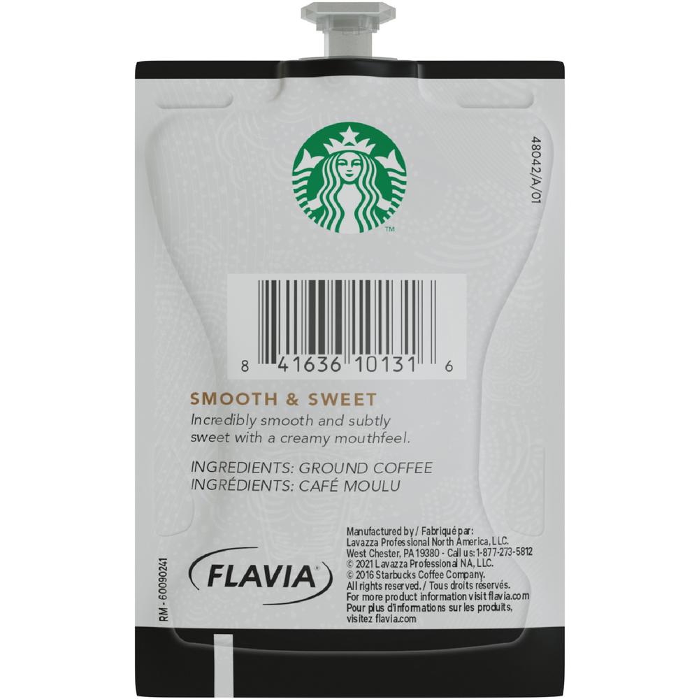 Starbucks Freshpack Espresso Coffee - Compatible with Flavia Barista - Blonde - 72 / Carton. Picture 3