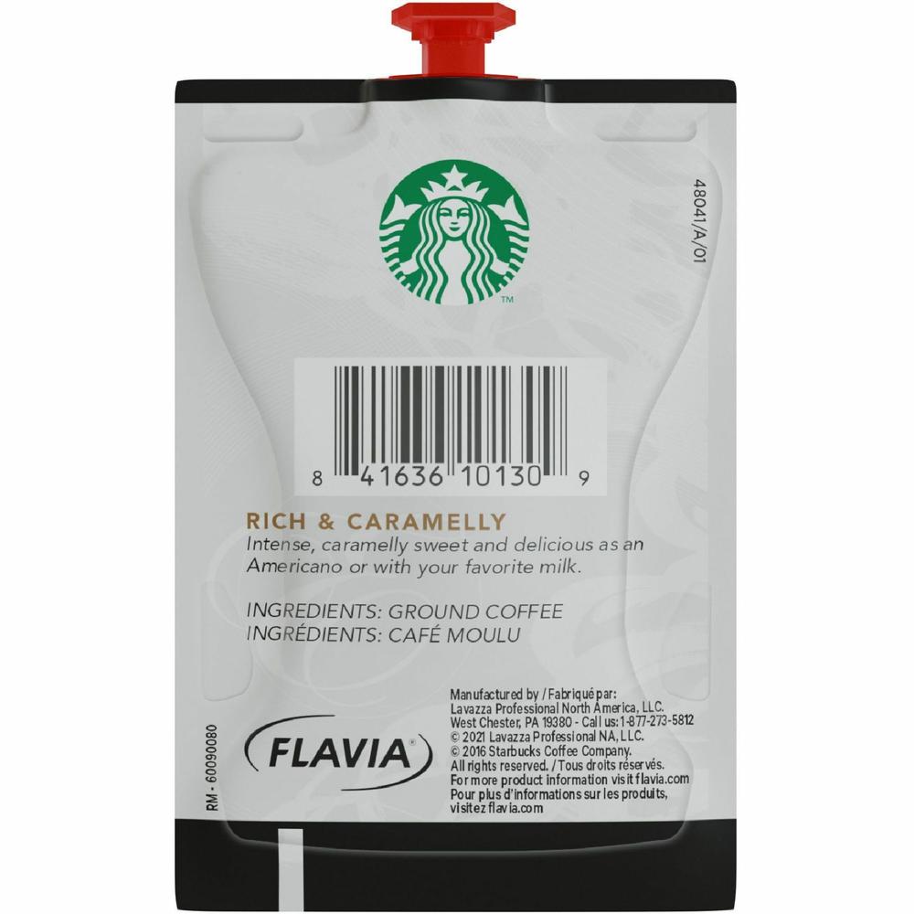Starbucks Freshpack Blonde Espresso Roast Coffee - Compatible with Flavia Barista - 72 / Carton. Picture 3