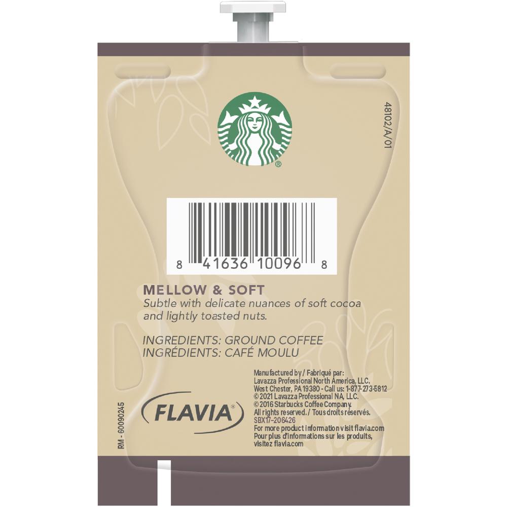 Starbucks Freshpack Veranda Blend Coffee - Compatible with Flavia Aroma, Flavia Barista, FLAVIA Creation 600, Flavia Creation 500, Flavia Creation 200, Flavia Creation 150, Flavia Creation 300 - Light. Picture 3