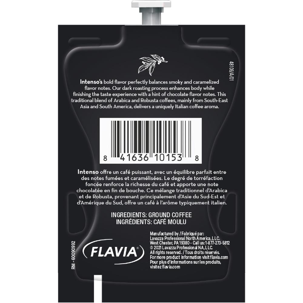 Lavazza Freshpack Intenso Coffee - Compatible with Flavia Aroma, Flavia Barista, FLAVIA Creation 600, Flavia Creation 500, Flavia Creation 200, Flavia Creation 150, Flavia Creation 300 - Dark - 0.3 oz. Picture 3