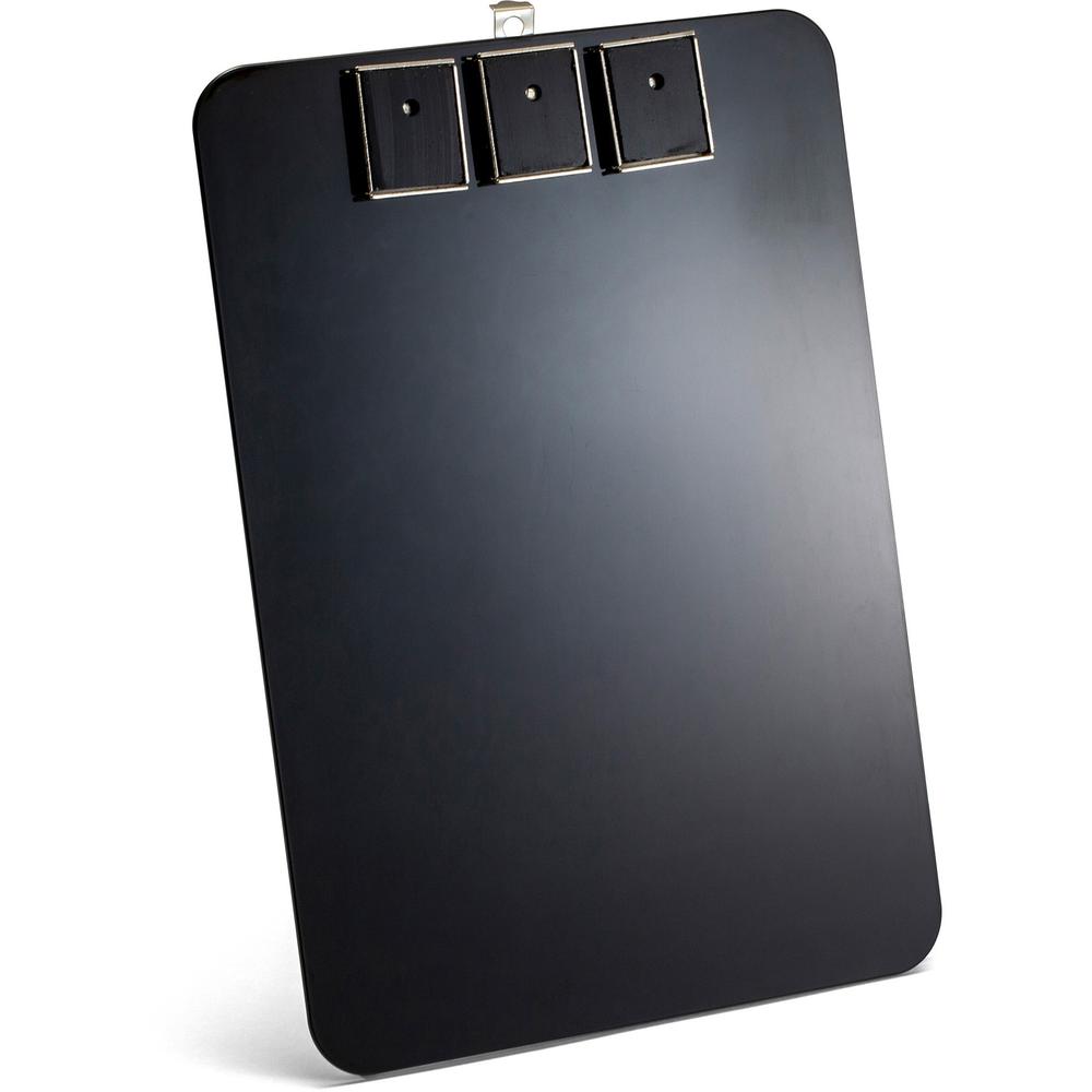 Officemate Magnetic Clipboard, Plastic - Plastic - Black - 1 Each. Picture 3